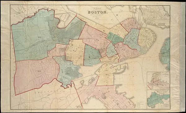 Plan of Boston, with additions and corrections