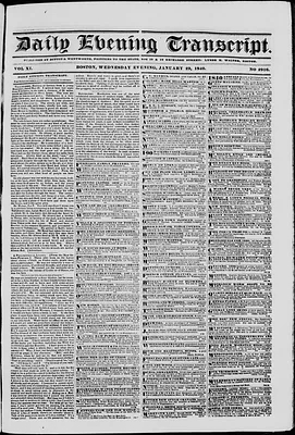 Daily Evening Transcript