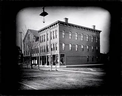 Knights of Honor Block and Davis Block, Main and Keyes Streets