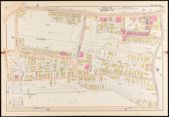 Atlas of the city of Boston, Roxbury