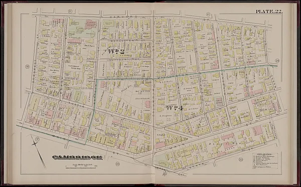 Atlas of the city of Cambridge, Massachusetts