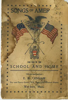 Songs of America for use in the school and home