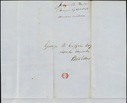 John B. Hill to George Coffin, 29 October 1846
