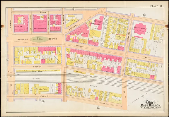 Atlas of the city of Boston : East Boston, Mass.