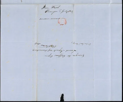 Ira Fish to George Coffin, 2 July 1849