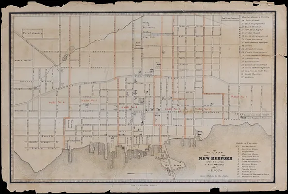 Plan of New Bedford
