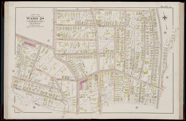 Atlas of the city of Boston, Dorchester, Mass., vol. 5 : from actual surveys and official plans
