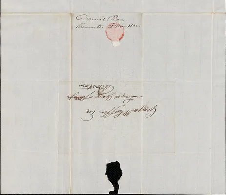 Daniel Rose to George Coffin, 28 November 1832