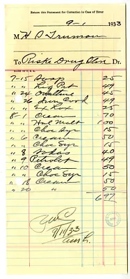 Bill from Riske's Drug Store
