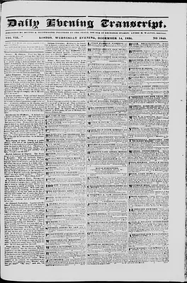 Daily Evening Transcript