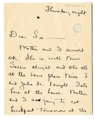 Letter from Fred Wallace to Bess W. Truman