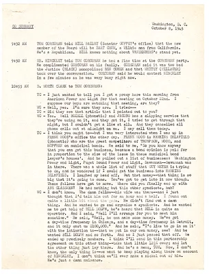 Summaries of Telephone Conversations