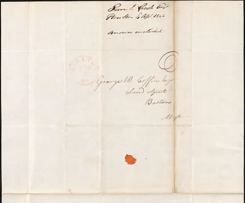 Samuel Cook to George Coffin, 4 April 1846