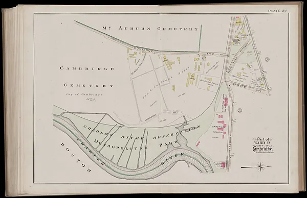 Atlas of the city of Cambridge, Massachusetts