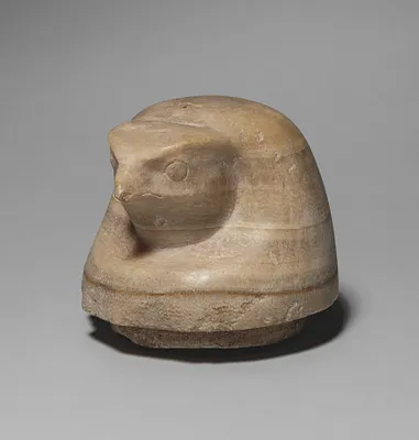 Canopic Jar with Falcon's Head (lid)