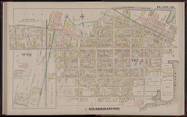 Atlas of the city of Cambridge, Massachusetts
