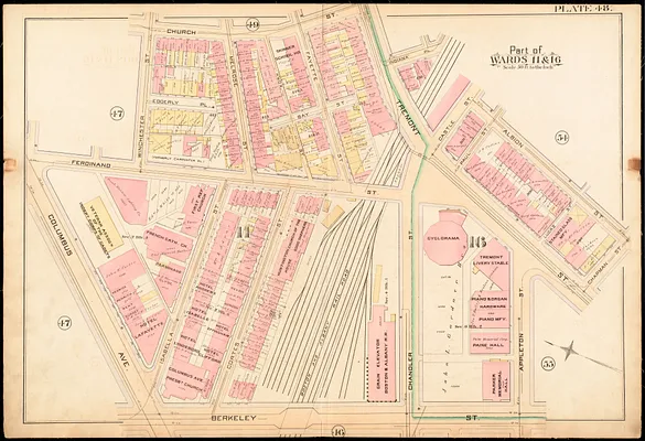 Atlas of the city of Boston : city proper