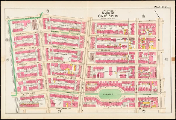 Atlas of the city of Boston : city proper and Roxbury