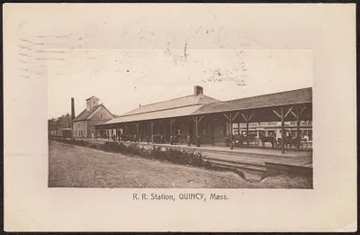 RR station Quincy Mass