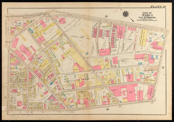Atlas of the city of Boston, Roxbury
