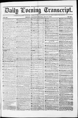 Daily Evening Transcript