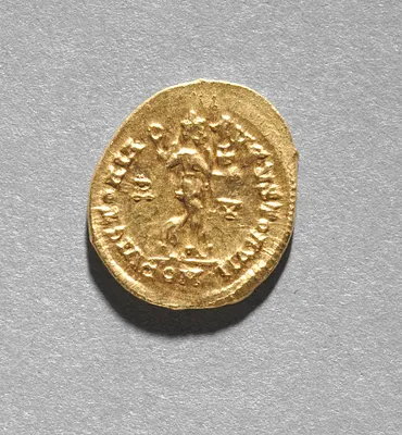 Solidus of Arkadios (reverse)