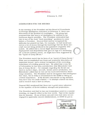 Memorandum for the Record