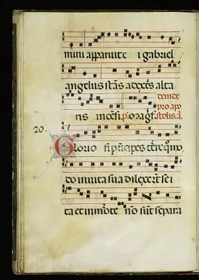 Leaf from Antiphonary