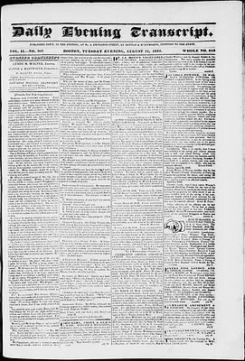 Daily Evening Transcript