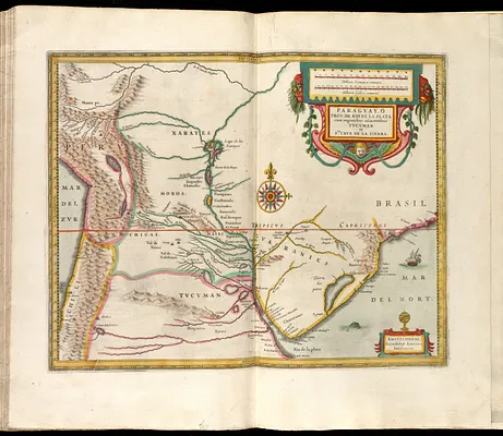 Paraguay, ó prov. de Rio de la Plata cum regionibus adiacentibus Tucuman et Sta. Cruz de la Sierra