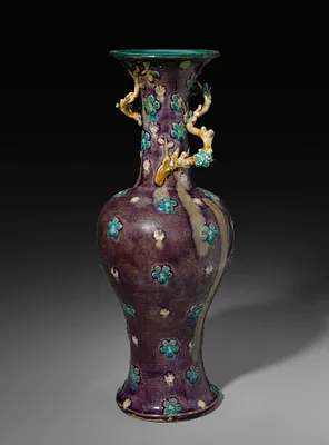 Vase with Branch of Plum Blossoms