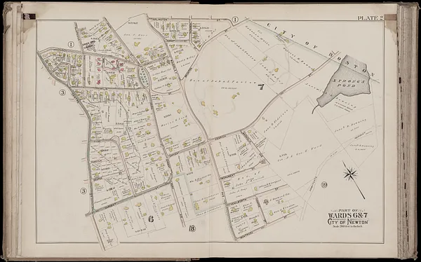 Atlas of the city of Newton, Massachusetts