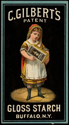 C. Gilbert's Patent Gloss Starch, Buffalo, N.Y.