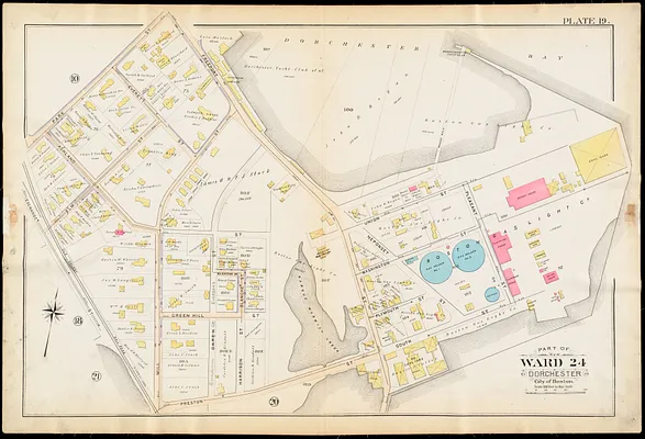 Atlas of the city of Boston : Dorchester, Mass.