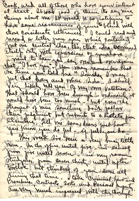 Letter from Lyndon Johnson to Lady Bird Taylor