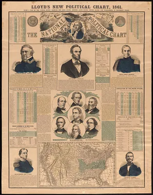 Lloyd's new political chart, 1861