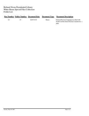 WHSF: Returned, 24-19