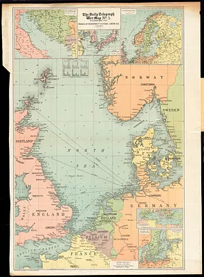 The Daily Telegraph war map no. 3