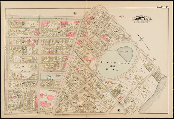Atlas of the city of Boston : South & East Boston