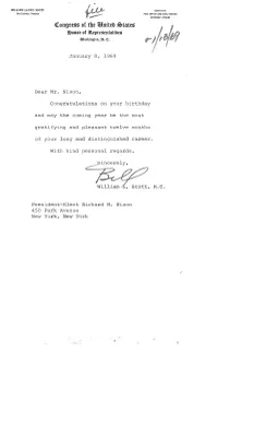 Transition Office: Congressional Correspondence: S (2 of 3)