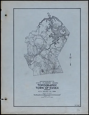 Topography Town of Essex