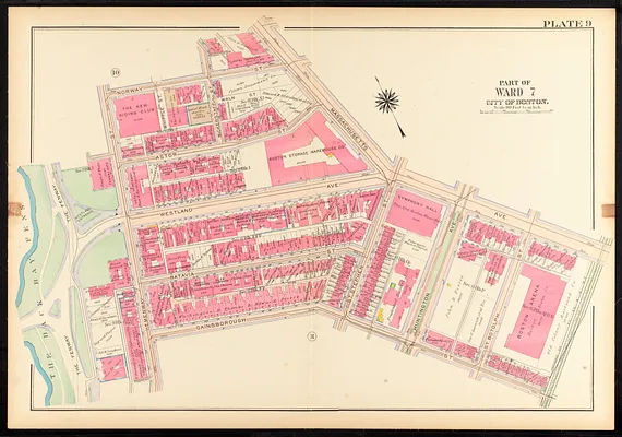 Atlas of the city of Boston, Roxbury