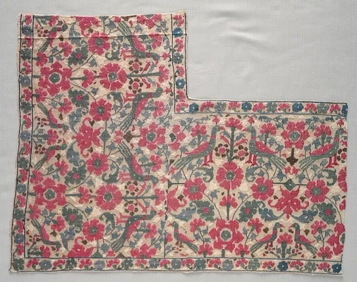 Portion of a Bed Sheet or Valance