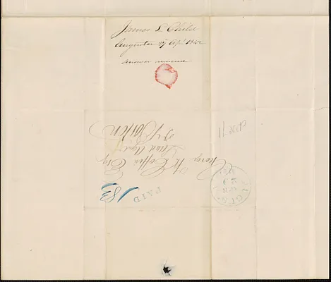 James L. Child to George Coffin, 27 April 1842