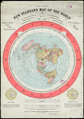 Gleason's new standard map of the world