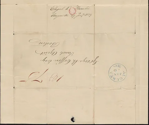Elijah L. Hamlin to George Coffin, 29 January 1839