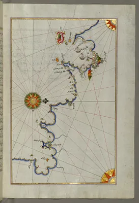 Map of the Western Italian Coast as Far as Naples and the Island of Ischia