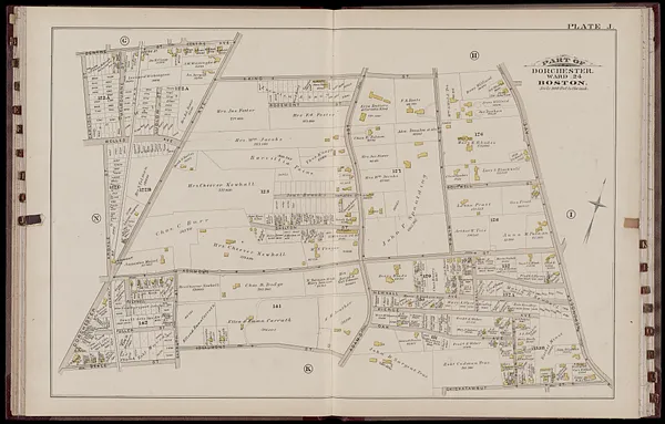 Atlas of the city of Boston : Dorchester : volume three : from actual surveys and official records