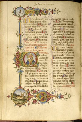 Leaf from Breviary