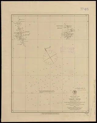 North Atlantic Ocean, Newfoundland Bank, Virgin Rocks and shoals in the vicinity